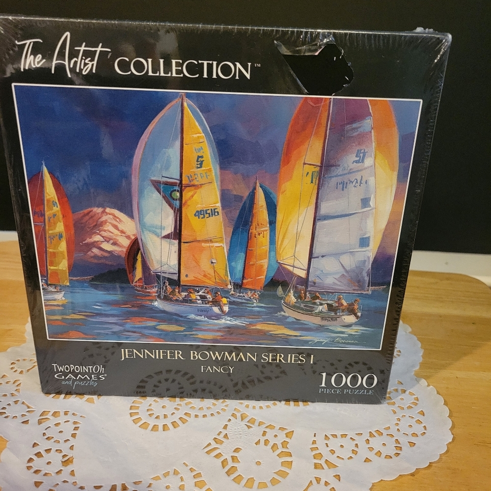 Puzzle 1000 Pieces Jennifer Bowman "Fancy" Difficult
